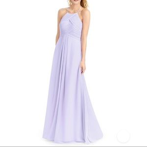 {Azazie} Lilac Floor Length Dress